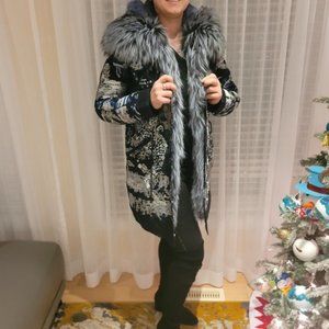 Fur Parka - NWT - Size EU 44